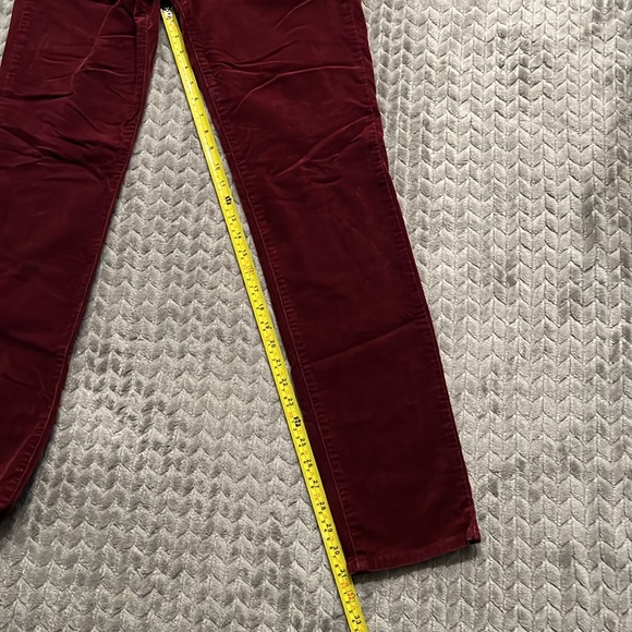 EUC Kut From the Kloth Diana Skinny Red Corduroy Pants - Picture 9 of 11